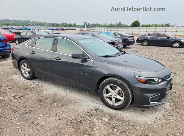 1G1ZB5ST5HF212626 2017 CHEVROLET MALIBU Gray Front view
