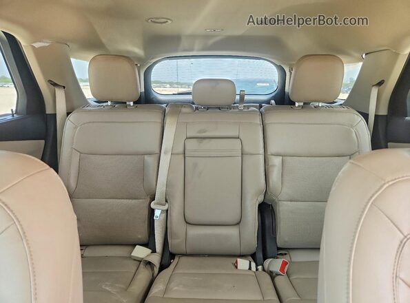 1FMSK8FH1PGB22698 2023 FORD EXPLORER Черный Вид задней части салона