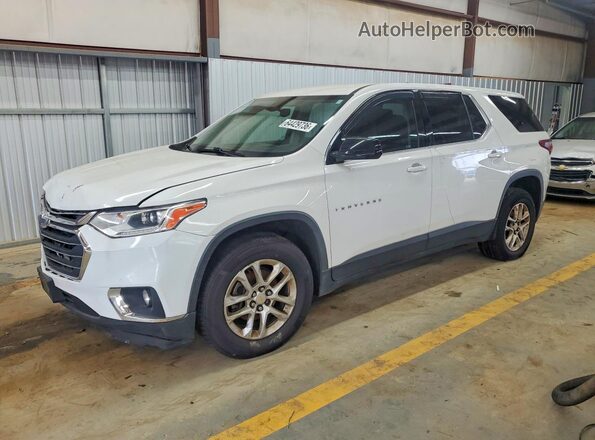 1GNERFKW1JJ117878 2018 CHEVROLET TRAVERSE White Trasero izquierdo