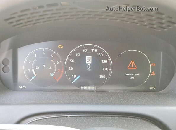 SAJWA1C74G8W03018 2016 JAGUAR XJ Black Вид задніх сидінь