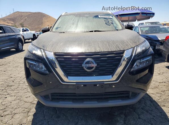 JN8BT3BA4NW043837 2022 NISSAN ROGUE Black უკანა ხედი