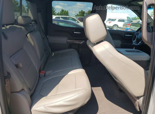 3GCUYGED3KG146874 2019 CHEVROLET SILVERADO Silver Rear interior view