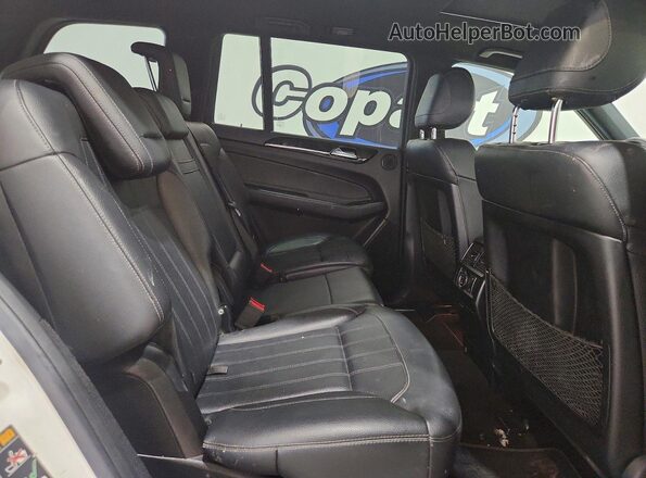 4JGDF6EE5HA966286 2017 MERCEDES-BENZ GLS White Vista del compartimento del motor
