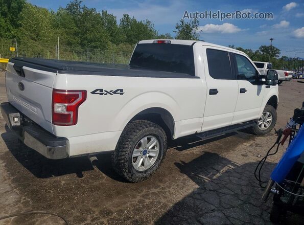 1FTFW1E59JFC66862 2018 FORD F150 White Przód prawy