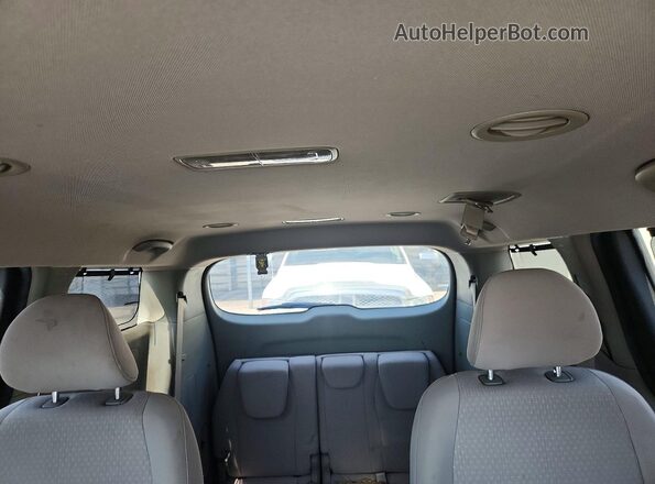 KNDMB5C16G6097676 2016 KIA SEDONA Угольный Вид задней части салона