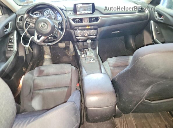 JM1GJ1U55G1473808 2016 MAZDA 6 Blue Սարքավորումների վահանակի տեսք