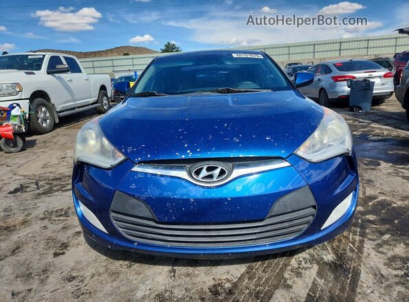 KMHTC6AD6HU317211 2017 HYUNDAI VELOSTER Синий Вид сзади