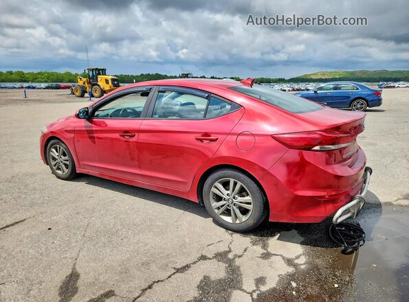 5NPD84LF1JH219930 2018 HYUNDAI ELANTRA Red უკანა მარჯვენა