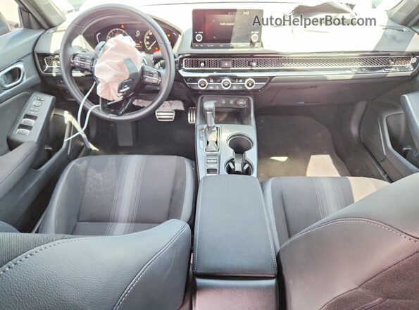 2HGFE2F53TH559974 2026 HONDA CIVIC Black Vista del cuadro de instrumentos
