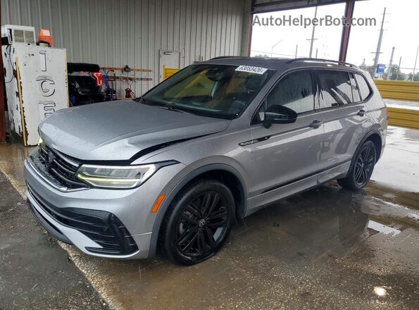 3VVCB7AX4NM022245 2022 VOLKSWAGEN TIGUAN Silver Tył lewy