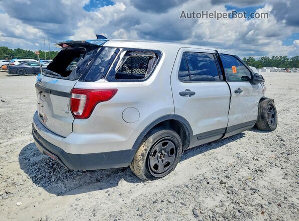 1FM5K8AR0HGE13563 2017 FORD EXPLORER Silver Передня права чверть