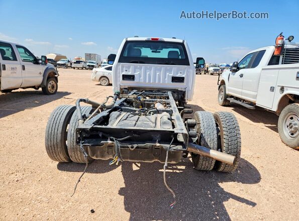 1FDUF4GT5MEC12498 2021 FORD F450 White წინა სალონის ხედი