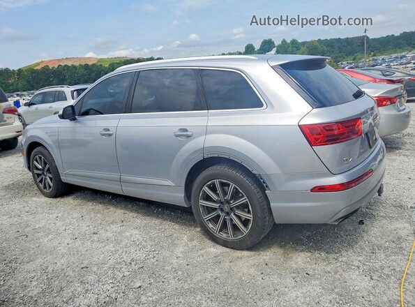 WA1LAAF7XHD005838 2017 AUDI Q7 Silver Задня права чверть