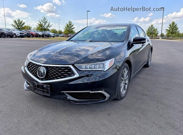 19UUB1F33KA000141 2019 ACURA TLX Black უკანა მარჯვენა
