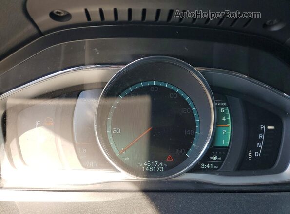 YV4612HK5G1017449 2016 VOLVO V60 Silver Հետևի նստատեղերի տեսք