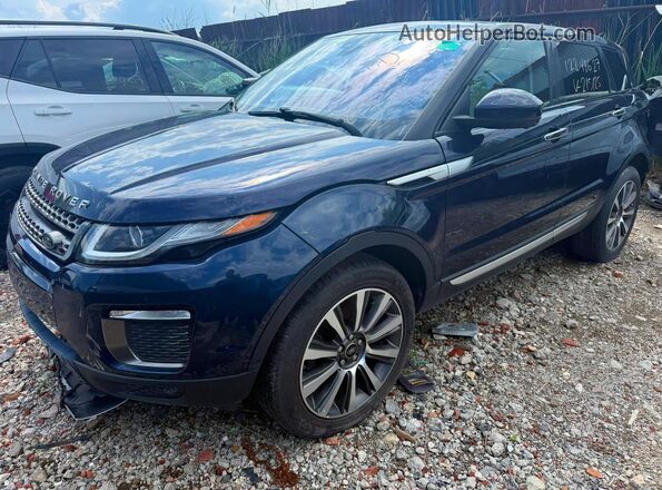 SALVR2BG9HH215125 2017 LAND ROVER RANGE Blue Trasero derecho