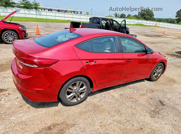 5NPD84LF0HH174084 2017 HYUNDAI ELANTRA Red წინა მარჯვენა