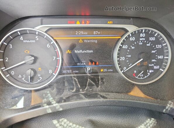 3N1AB8CV5RY306993 2024 NISSAN SENTRA Gray Vista de los asientos traseros
