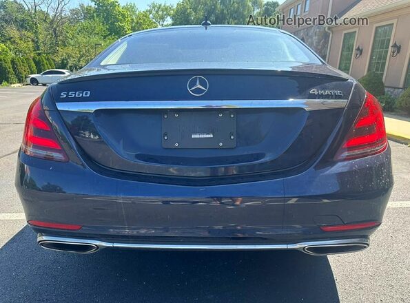 WDDUG8GB7KA431280 2019 MERCEDES-BENZ S-CLASS Black Vista trasera
