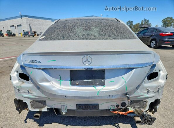 55SWF4HB3GU153276 2016 MERCEDES-BENZ C Серебряный Вид сзади