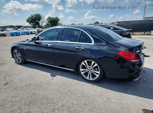 55SWF4HB4JU244371 2018 MERCEDES-BENZ C Black Задня ліва чверть