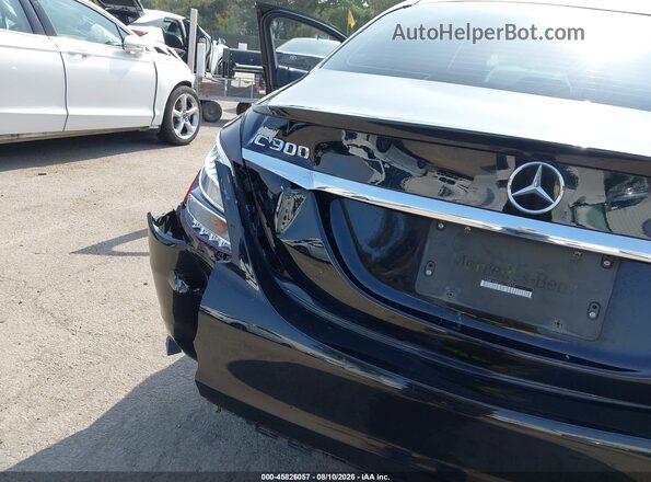 55SWF4JB0GU119919 2016 MERCEDES-BENZ C-CLASS Black წინა ხედი