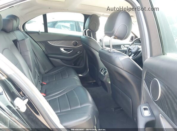 55SWF4JB0GU119919 2016 MERCEDES-BENZ C-CLASS Black VIN კოდის სტიკერის ხედი