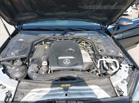 55SWF4JB0GU119919 2016 MERCEDES-BENZ C-CLASS Black უკანა ხედი