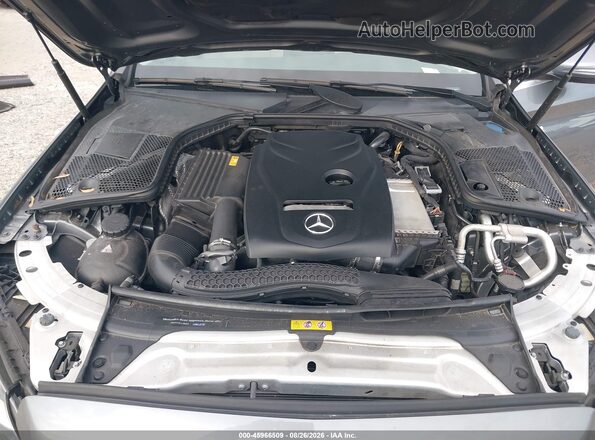 55SWF4JB0JU247830 2018 MERCEDES-BENZ C-CLASS Gray Widok z tyłu