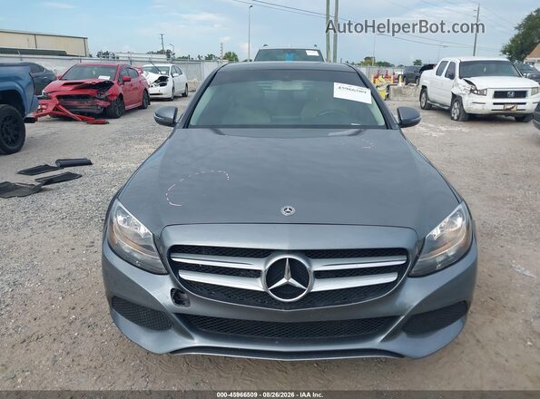 55SWF4JB0JU247830 2018 MERCEDES-BENZ C-CLASS Gray Widok zestawu wskaźników