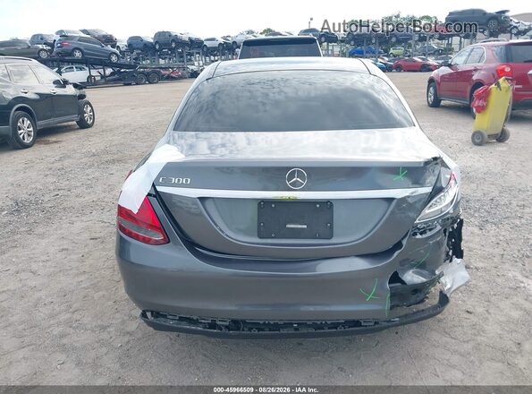 55SWF4JB0JU247830 2018 MERCEDES-BENZ C-CLASS Gray 