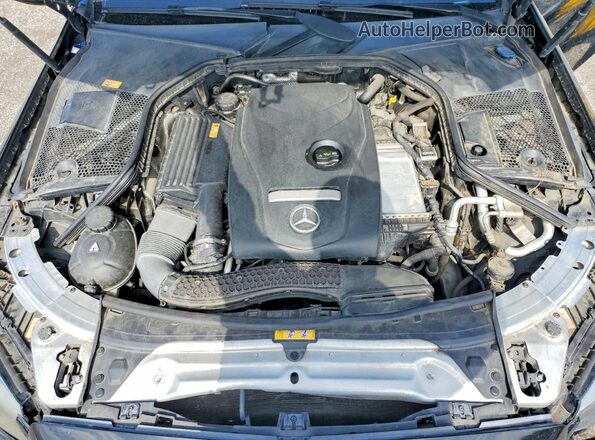 55SWF4JB1GU121341 2016 MERCEDES-BENZ C Black Rear interior view