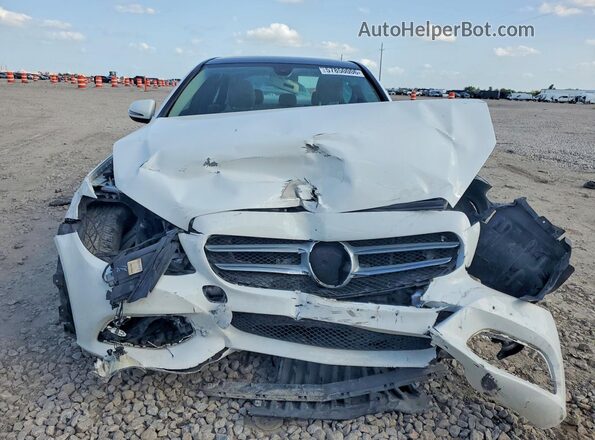 55SWF4JB1GU160706 2016 MERCEDES-BENZ C Белый Вид спереди