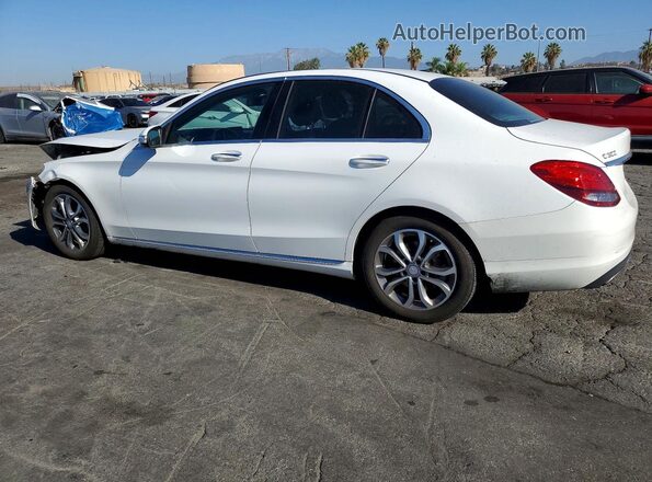 55SWF4JB1GU163234 2016 MERCEDES-BENZ C White Հետևի ձախ