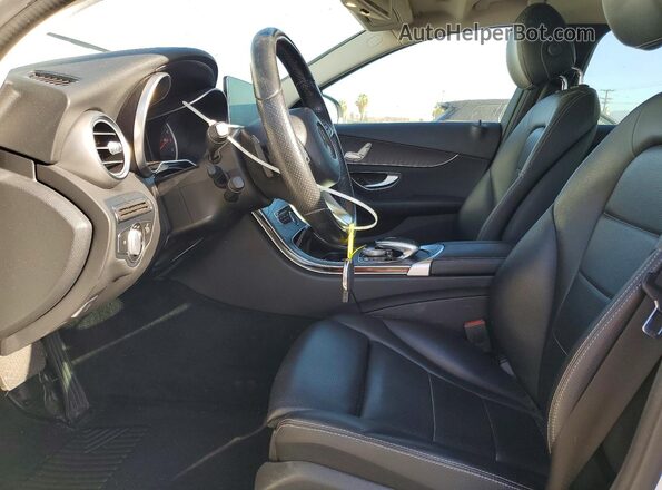 55SWF4JB1GU163234 2016 MERCEDES-BENZ C White Սալոնի դիմացի տեսք