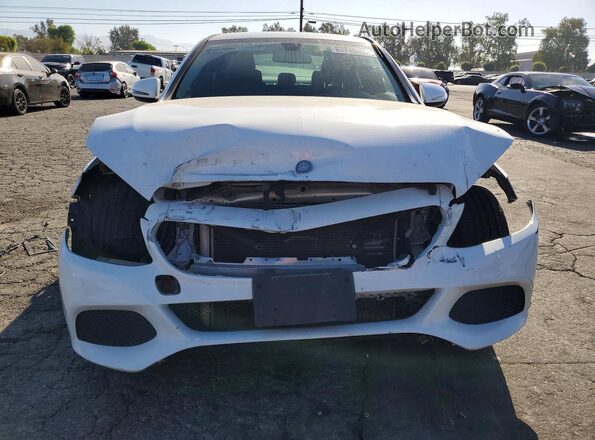 55SWF4JB1GU163234 2016 MERCEDES-BENZ C White Դիմացի տեսք