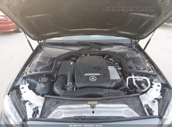 55SWF4JB1HU198082 2017 MERCEDES-BENZ C-CLASS Gray Vista trasera