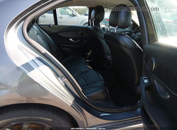 55SWF4JB1HU200347 2017 MERCEDES-BENZ C-CLASS Серый Вид наклейки с VIN-кодом