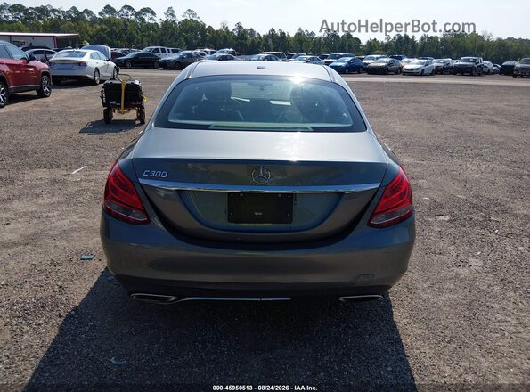 55SWF4JB1HU200347 2017 MERCEDES-BENZ C-CLASS Серый 