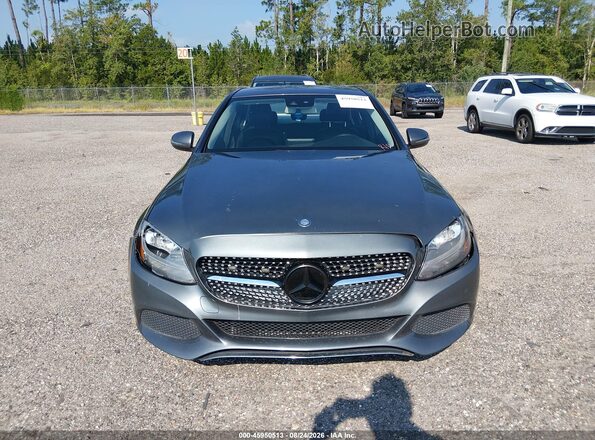 55SWF4JB1HU200347 2017 MERCEDES-BENZ C-CLASS Серый Вид щитка приборов