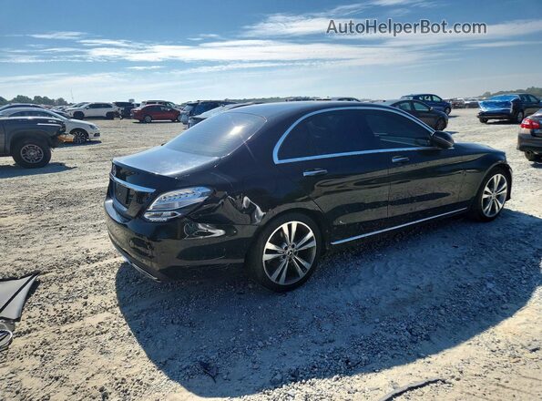 55SWF4JB1HU222851 2017 MERCEDES-BENZ C Black Rear right