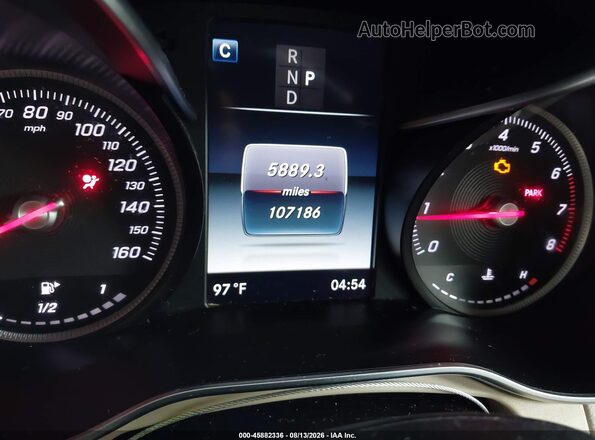 55SWF4JB1JU237355 2018 MERCEDES-BENZ C-CLASS Black Widok tylnych siedzeń