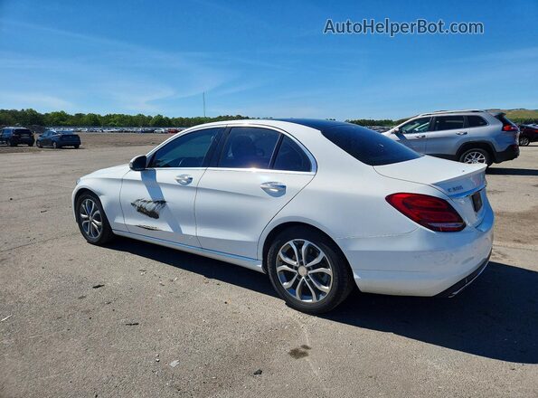55SWF4JB2GU104497 2016 MERCEDES-BENZ C White Հետևի ձախ