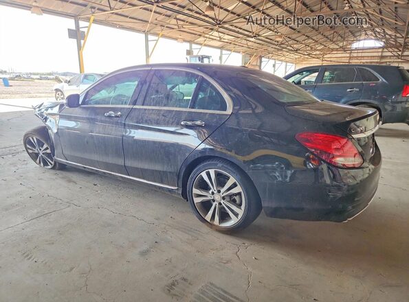 55SWF4JB2GU127990 2016 MERCEDES-BENZ C Black Задня ліва чверть