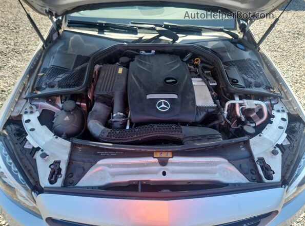 55SWF4JB2GU169883 2016 MERCEDES-BENZ C Silver Rear interior view
