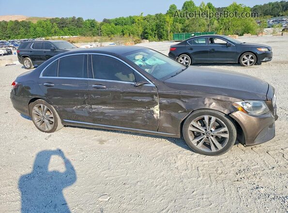 55SWF4JB2HU228125 2017 MERCEDES-BENZ C Tan Передня права чверть