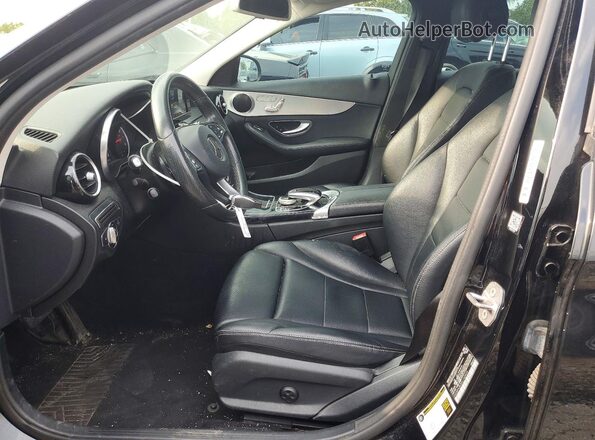 55SWF4JB3GU160433 2016 MERCEDES-BENZ C Black Vista interior delantera