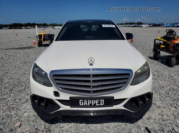 55SWF4JB3GU170234 2016 MERCEDES-BENZ C White Widok z przodu