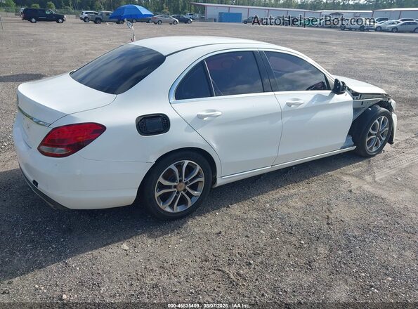 55SWF4JB3GU177961 2016 MERCEDES-BENZ C-CLASS White Rear right