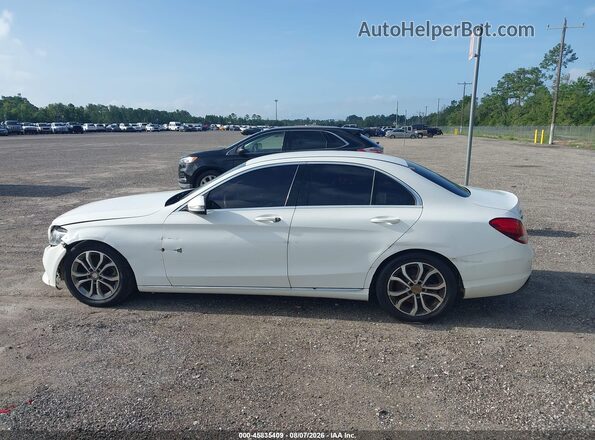 55SWF4JB3GU177961 2016 MERCEDES-BENZ C-CLASS White Rear interior view